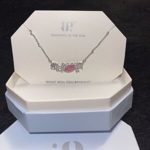 BP original collection necklace, pink ice crystal, jewelry reveal, RBP5359